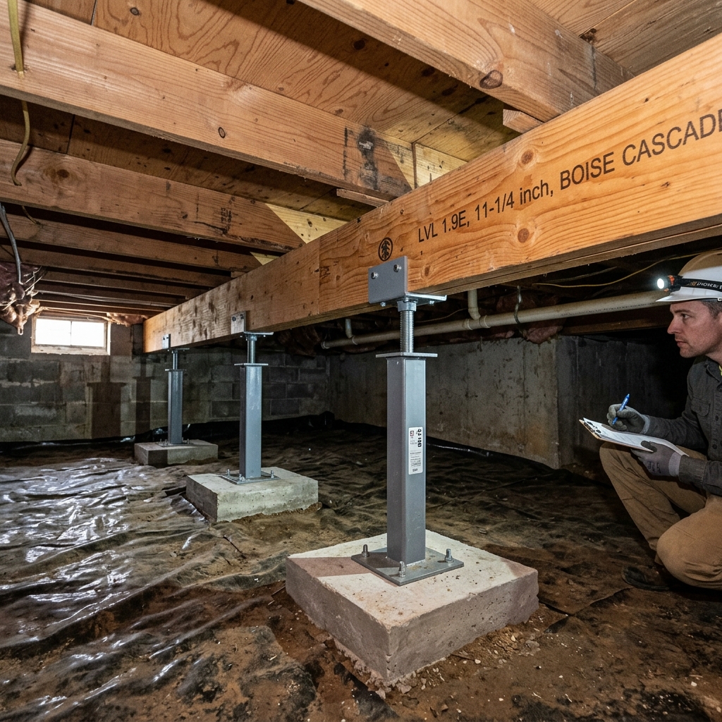 Professional Floor Joist & Structural Repair installation photo